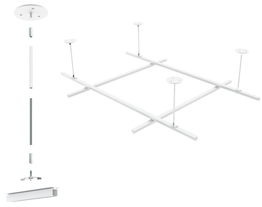 Testrite Visual Universal Ceiling Tracks™